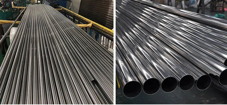 ASTM A249 A269 A213 A312 304 304L 316 316L 321 310 317 317 317L 347H Nahtlos geschweißtes Edelstahlrohr 1